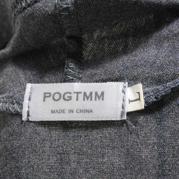 POGTMM Grey Gray Open Front Lightweight Cardigan - Picture 14 of 16